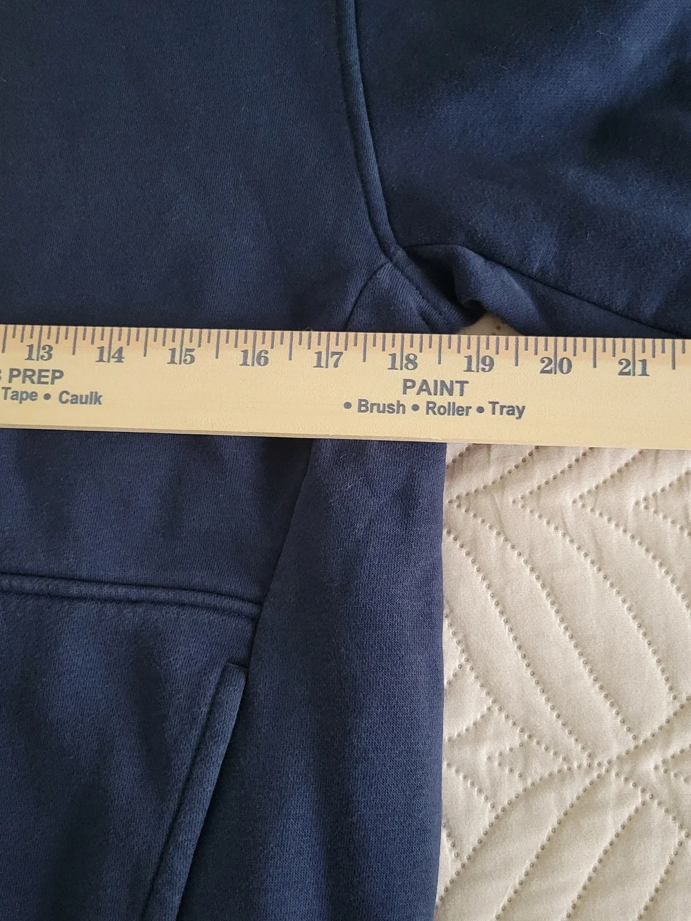 NIKE Navy Hoodie with Yellow 